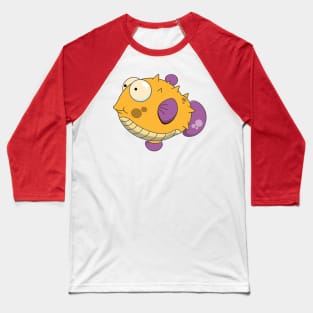 Puffer Fish Baseball T-Shirt